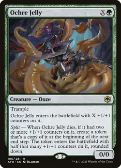 Ochre Jelly Foil - Adventures In The Forgotten Realms MTG-NM - Image 1