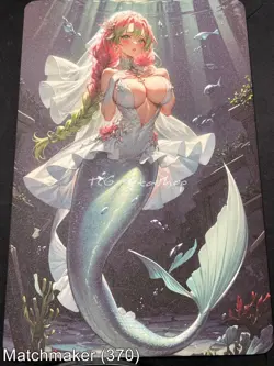 Matchmaker Spicy Waifu NSFW A5 Size Card Board Mitsuri Demon Slayer Mermaid - Image 1