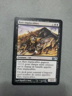 French Language Relentless Rats Magic 2011 (M11) Regular - Image 1