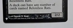 Relentless Rats The List Reprints Regular - Image 3