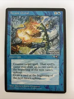 MTG LP Arcane Denial (Axe) - Alliances 1996 Magic the Gathering - Image 1
