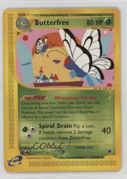 Butterfree Pokemon e-Card Series Expedition #38 2002 - Image 1
