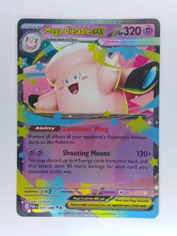 Mega Clefable EX 031 Perfect Order Pokemon card - Image 1