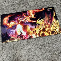 Pokemon TCG Charizard Playmat Card Game Trading Scarlet & Violet Gaming Mat - Image 1