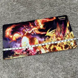 Pokemon TCG Charizard Playmat Card Game Trading Scarlet & Violet Gaming Mat - Image 4