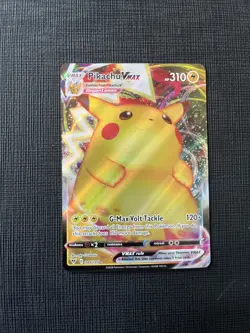 Pokemon TCG - Pikachu VMAX 044/185 Ultra Rare Vivid Voltage - Great Condition! - Image 1