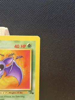 Pokemon 1999 WOTC 1st Edition Fossil Zubat 57/62 - Near Mint - Image 4