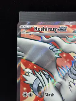 Pokemon Reshiram ex 158/086 Scarlet & Violet White Flare Full Art Holo Near Mint - Image 5