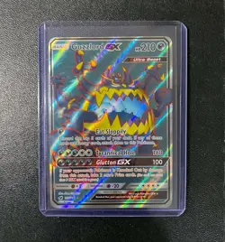 Guzzlord GX 105/111 Full Art Ultra Rare Crimson Invasion -Pokemon TCG -LP 1B - Image 1