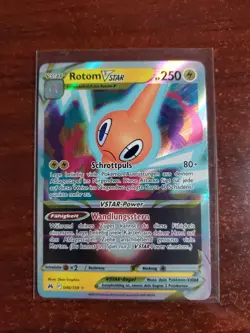 Pokemon TCG Rotom VSTAR Sword & Shield-Crown Zenith 046/159 Holo Ultra Rare - Image 1