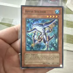 Konami Abyss Soldier CMC-EN001 Video Game Promo Super Rare Aqua Effect Water 18… - Image 1
