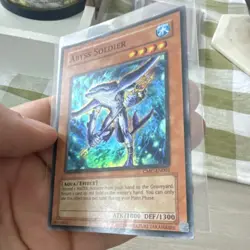 Konami Abyss Soldier CMC-EN001 Video Game Promo Super Rare Aqua Effect Water 18… - Image 2