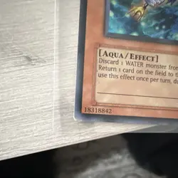 Konami Abyss Soldier CMC-EN001 Video Game Promo Super Rare Aqua Effect Water 18… - Image 5