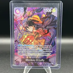 ONE PIECE OP-15 Adventure on KAMI's Island ST26-005 SP Monkey D. Luffy ENGLISH - Image 1