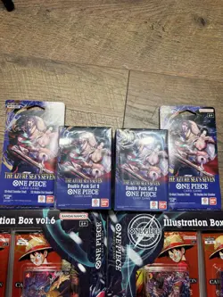 One Piece Illustration Box 6 2 Egg Head Decks 2 Set 9 Double Pack Azure Sea Pack - Image 2