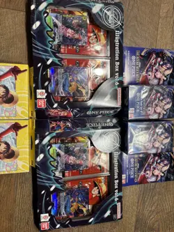 One Piece Illustration Box 6 2 Egg Head Decks 2 Set 9 Double Pack Azure Sea Pack - Image 3
