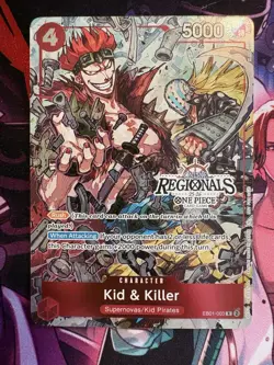 KID & KILLER (ONLINE REGIONAL PARTICIPATION PACK 2025 VOL.2) EB01-003 NM - Image 1