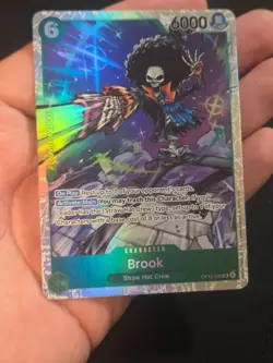 One Piece Adventure on Kami's Island Brook OP15-032 Super Rare SR NM - Image 2