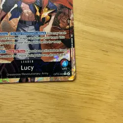 One Piece OP15-002 Lucy Alt Art Leader Adventure on KAMI's Island NM - Image 2