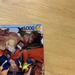 One Piece OP15-002 Lucy Alt Art Leader Adventure on KAMI's Island NM - Image 5