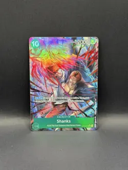 Shanks OP13-028 ALTERNATE ART SR Carrying On His Will One Piece SR ALT English - Image 1