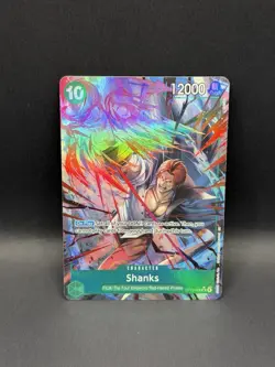 Shanks OP13-028 ALTERNATE ART SR Carrying On His Will One Piece SR ALT English - Image 2