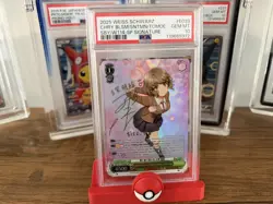 Weiss Schwarz Rascal Does Not Dream Series SBY/W114-E033SP PSA 10 Gold Sig - Image 1