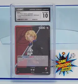CGC 10 One Piece - Sabo: Awakening Of The New Era Graded Slab Card JP Mint - Image 1