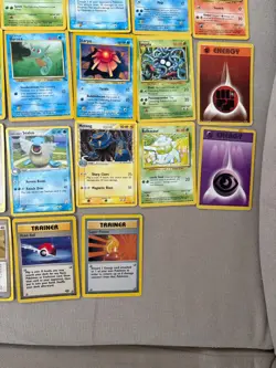 Vintage Pokemon Card Collection Lot - 150+ Cards, WOTC Base Set Era, 2012 EX Tin - Image 5