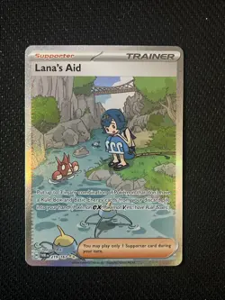 Lana's Aid Sv06 Trainer Twilight Masquerade, Pokemon TCG Card 219/167 - Image 1