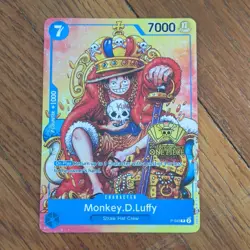 Monkey.D.Luffy One Piece Promo Convention 2024 P-043 7000 Character Card Regular - Image 1