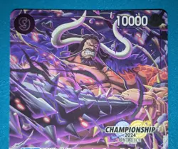 Kaido #ST04-003 (CS 2024 Celebration Pack) One Piece Championship Promo Card, NM - Image 2