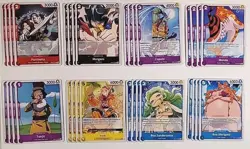 ONE PIECE TCG Lot OP07 NM Playset 500 Years In The Future 90+ Cards - Image 4