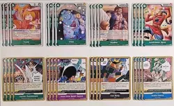 ONE PIECE TCG Lot OP07 NM Playset 500 Years In The Future 90+ Cards - Image 5