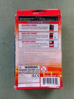 Digimon Card Game Starter Deck Gallantmon 54 Cards Damaged Box 811039035655 - Image 2