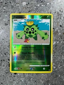 Pokemon TCG Cards Cacnea 67/127 Platinum Reverse Holo - Image 1
