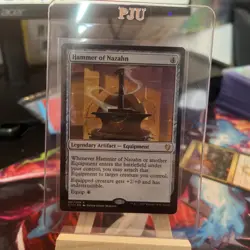 MTG - Hammer of Nazahn - Commander 2017 - Lightly Played - Image 3