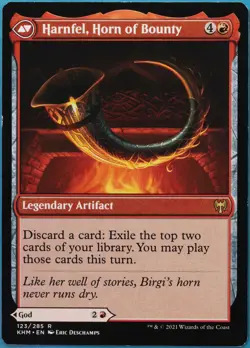 Birgi, God of Storytelling / Harnfel, Horn of Bounty Kaldheim NM (514168) - Image 2