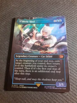 Y'shtola Rhul (BORDERLESS) (NM) - FOIL - #0577 - Final Fantasy - MTG English - Image 1
