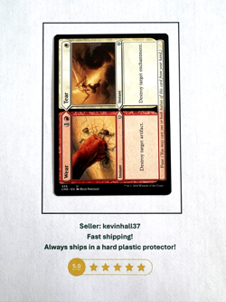Wear // Tear Commander Legends 456 U NM MTG - Image 1