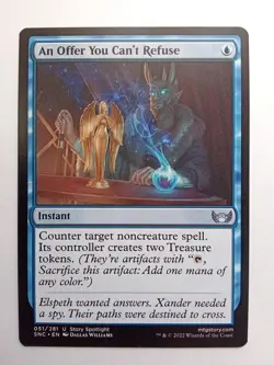 An Offer You Can't Refuse 51 Streets of New Capenna MTG - Image 1