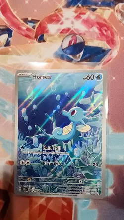 Horsea 067/064 Shrouded Fable Holo Pokemon TCG Trading Card Game - Image 1