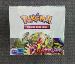Pokemon TCG Scarlet & Violet Base Booster Box Factory Sealed 2023 Eng 36 packs - Image 1