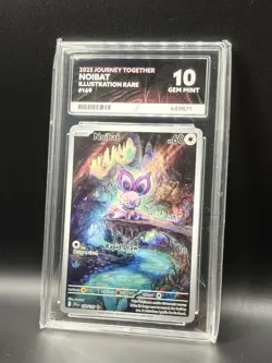 ACE 10 Noibat 169/159 IR 2025 Journey Together Pokemon TCG (NOT PSA) - Image 1