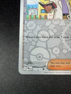 Professor's Research 122/131 Oak Professor Program Pokemon Prismatic Evolutions - Image 4