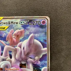 Mewtwo e Mew GX Tag Team SM191 Black Star Promo SM191 Pokemon Tcg Dmg Poor - Image 3