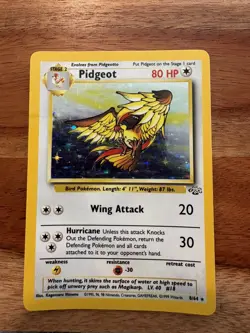 Pidgeot 8/64 Holo Rare Pokemon 1999 Jungle - LP - Image 1