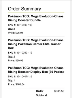 Pokemon Center Mega Evolution Chaos Rising Elite Trainer Box PC ETB Ships 5/22 - Image 2