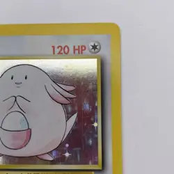 Chansey 3/102 Base Set Unlimited Holo LP Rare WOTC Pokemon TCG Vintage Single - Image 4