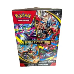 Pokemon Mega Evolution Booster Bundle 6 Packs Lucario Gardevoir - Image 1